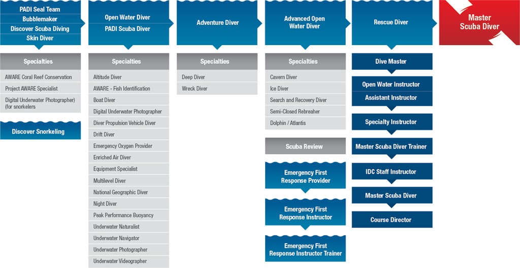 Padi schema corsi