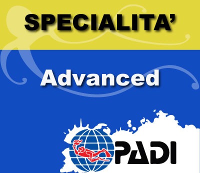 Corsi di Specialità Padi per Advanced