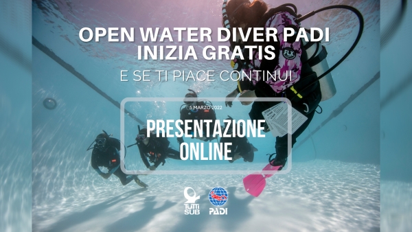 Presentazione Corso OWD | Inizia gratis e se ti piace continui